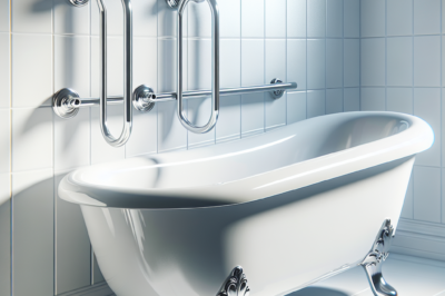 Shower and Bath Grab Bars for Senior and Disabled Bathing Independence