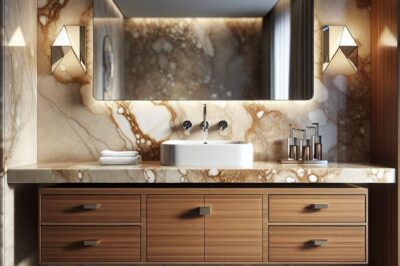 DIY Refinishing Travertine Bathroom Vanity: Step-by-Step Guide & Tips